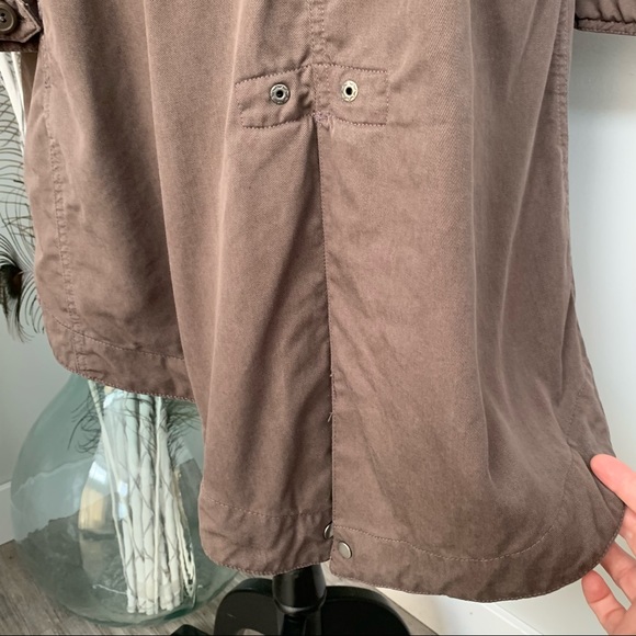 UO SILENCE + NOISE Waylon Jacket, Taupe/Brown, Size Med, Modern, nice material. - Picture 10 of 16